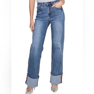 Mica Denim LA Jeans, Women's Jeans size 32, US Misses Jean Size 14, Wide Leg